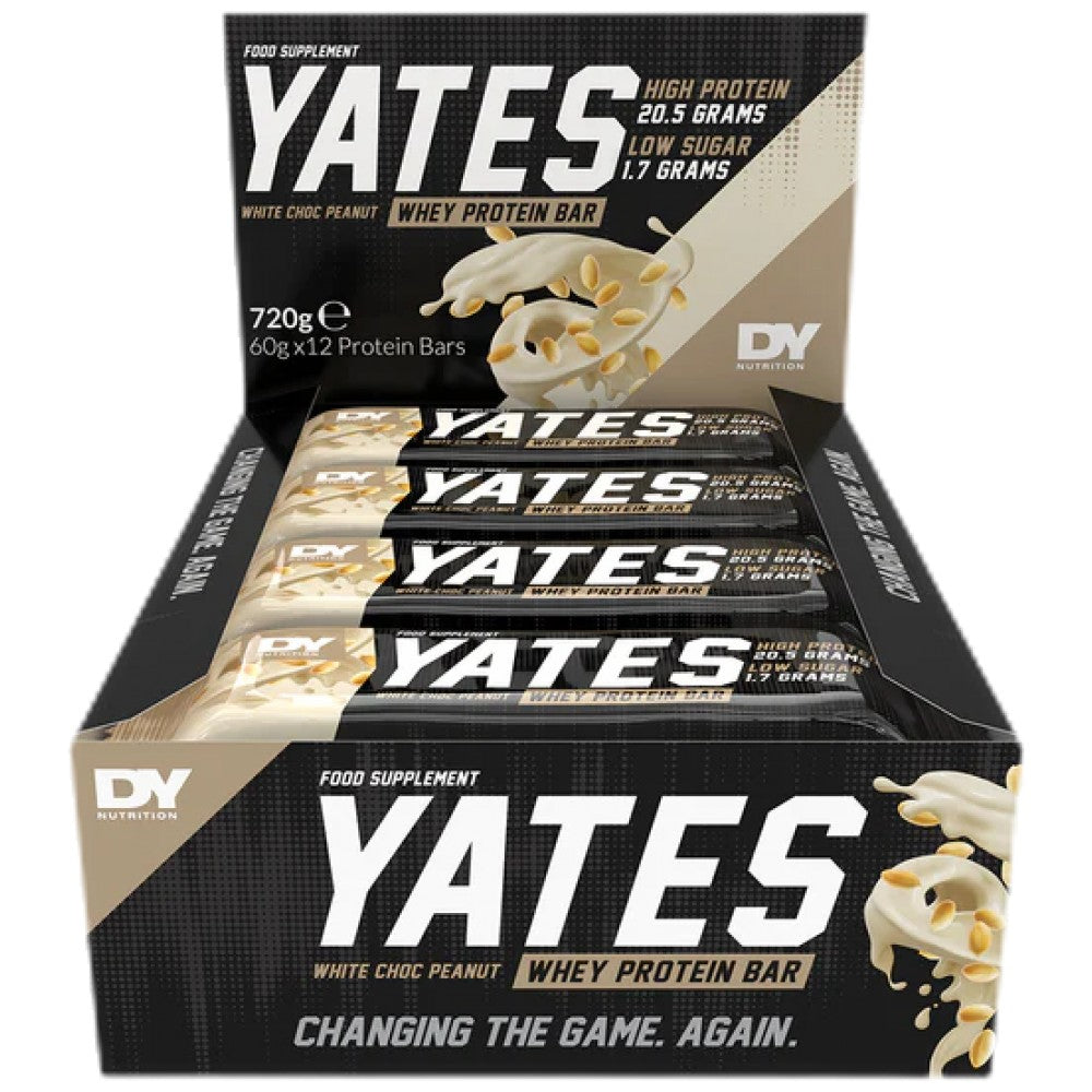 Dorian Yates Nutrition Yates Whey Protein Bar No Sugar - Протеинов бар без захар