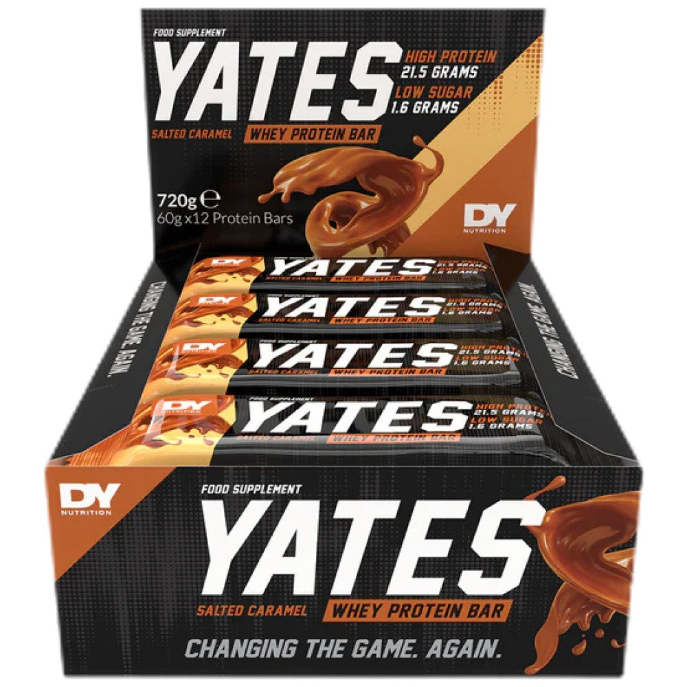 Dorian Yates Nutrition Yates Whey Protein Bar No Sugar - Протеинов бар без захар