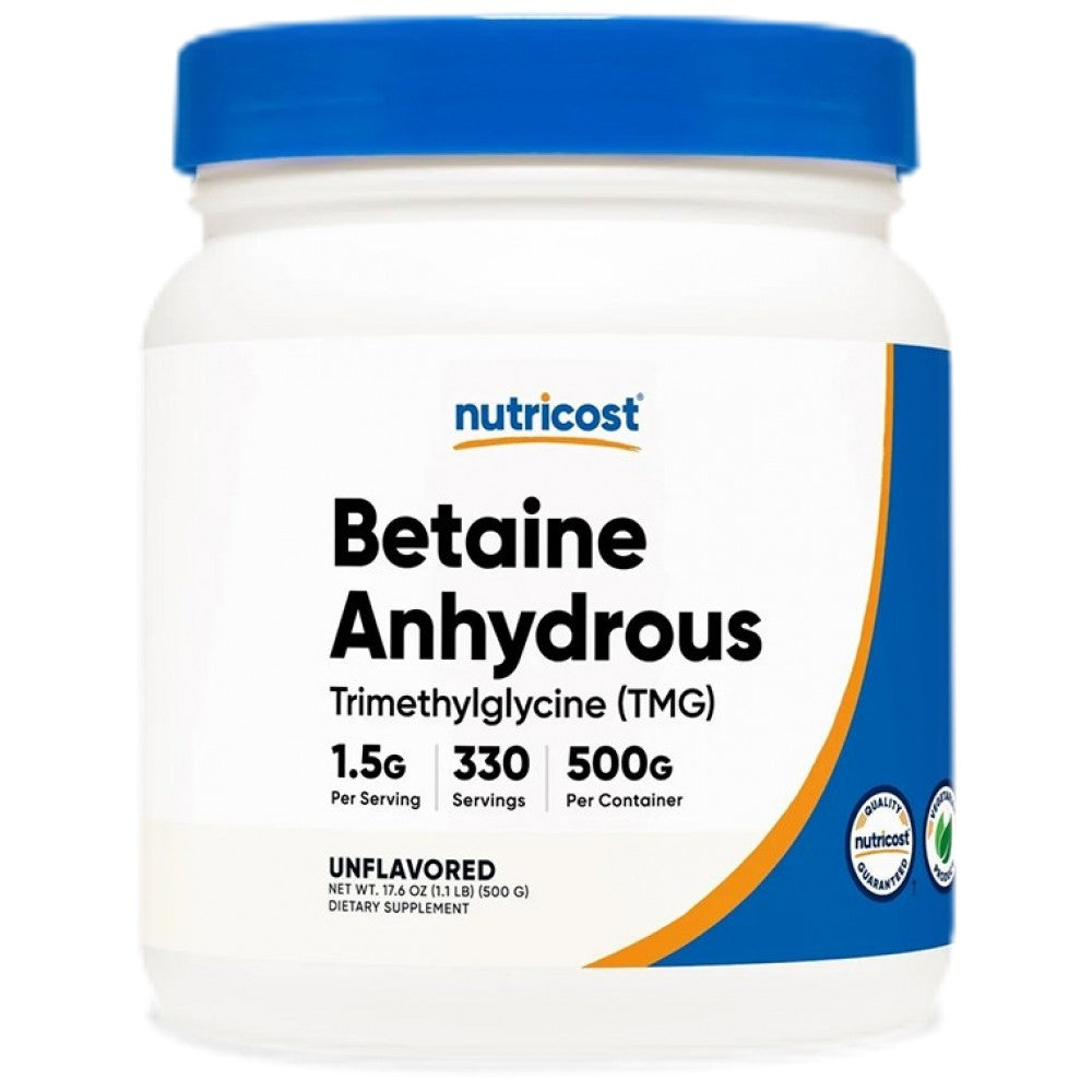 Nutricost Betaine Anhydrous TMG Powder - Бетаин TMG на прах