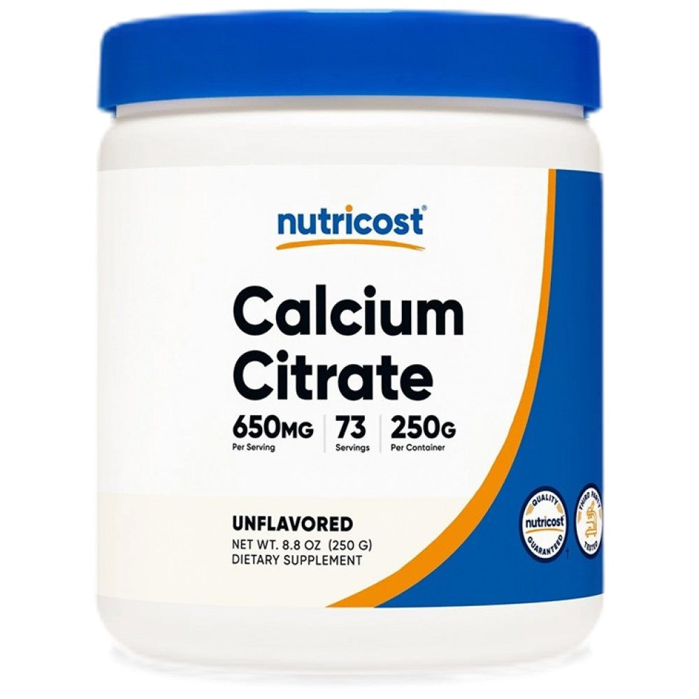 Nutricost Calcium Citrate Powder - Калциев цитрат на прах