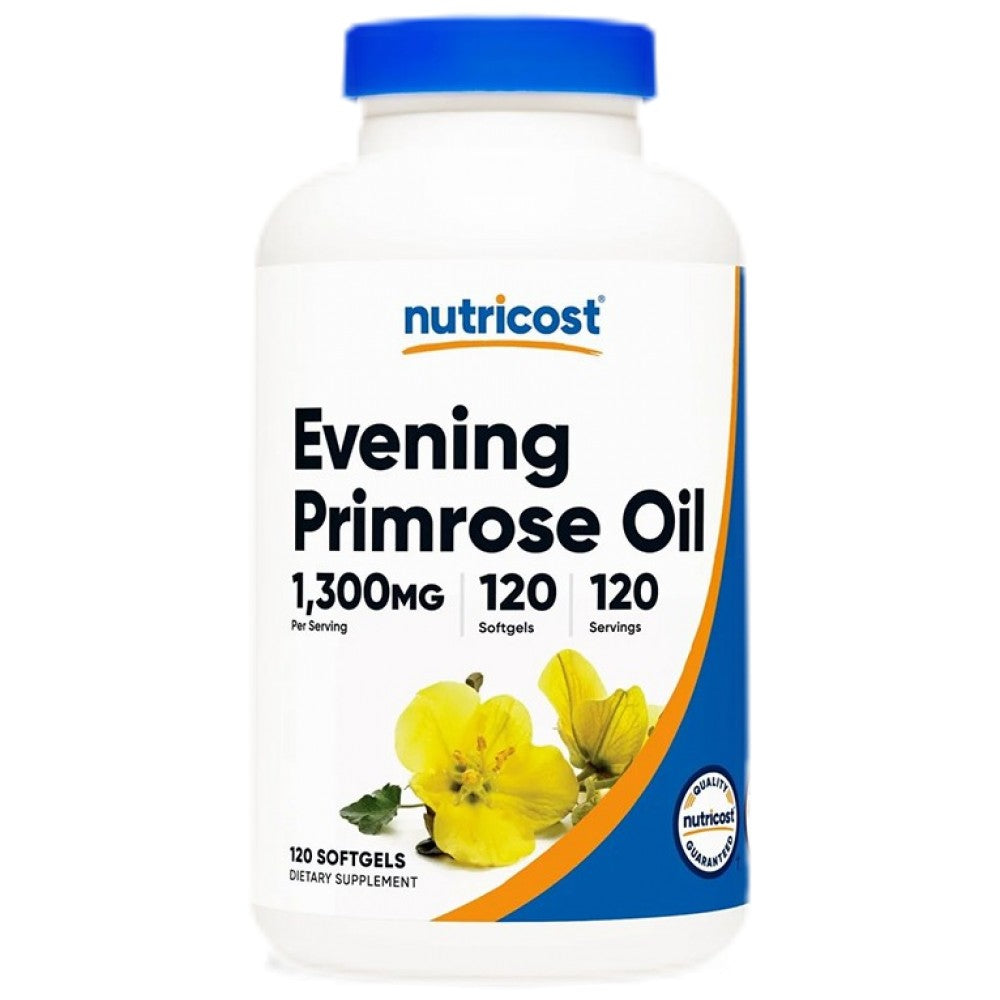 Nutricost Evening Primrose Oil 1300 mg - Масло от вечерна иглика 1300 mg