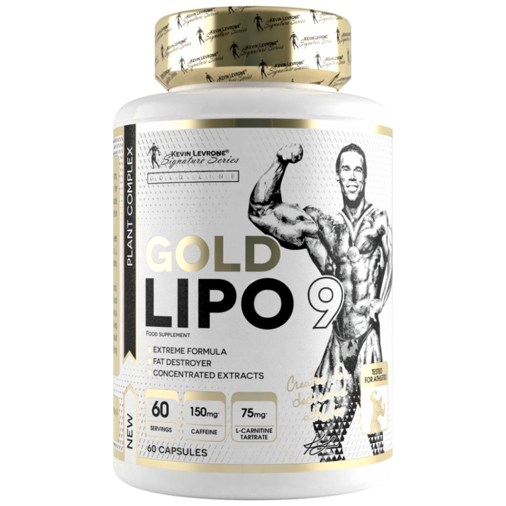 Kevin Levrone Gold Line Lipo 9 Thermogenic Fat Burner - Термогенен фетбърнър