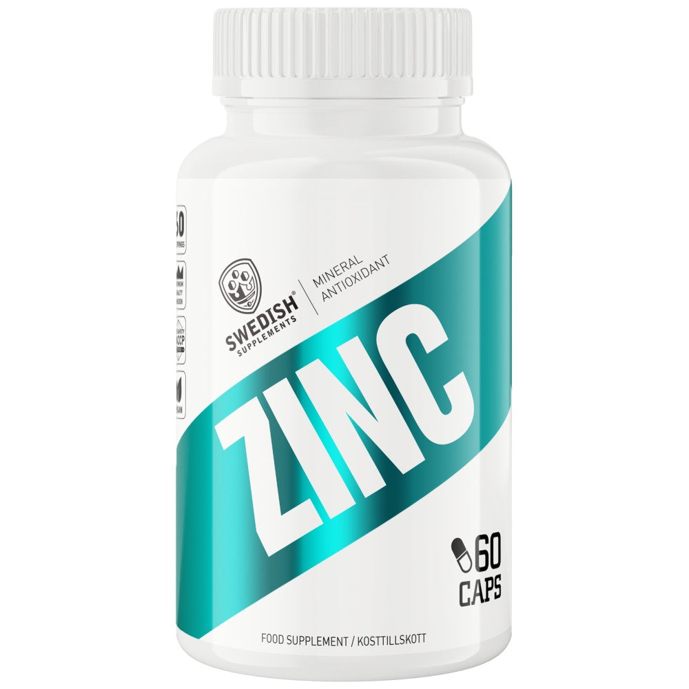 SWEDISH Supplements Zinc 25 mg as Zinc Citrate - Цинков цитрат 25 mg