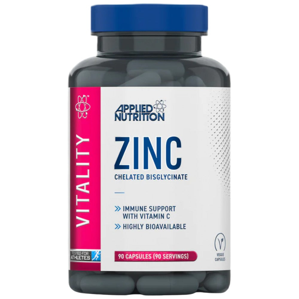 Applied Nutrition Zinc Vitality 15 mg Zinc Bisglycinate - Цинк бисглицинат 15 mg