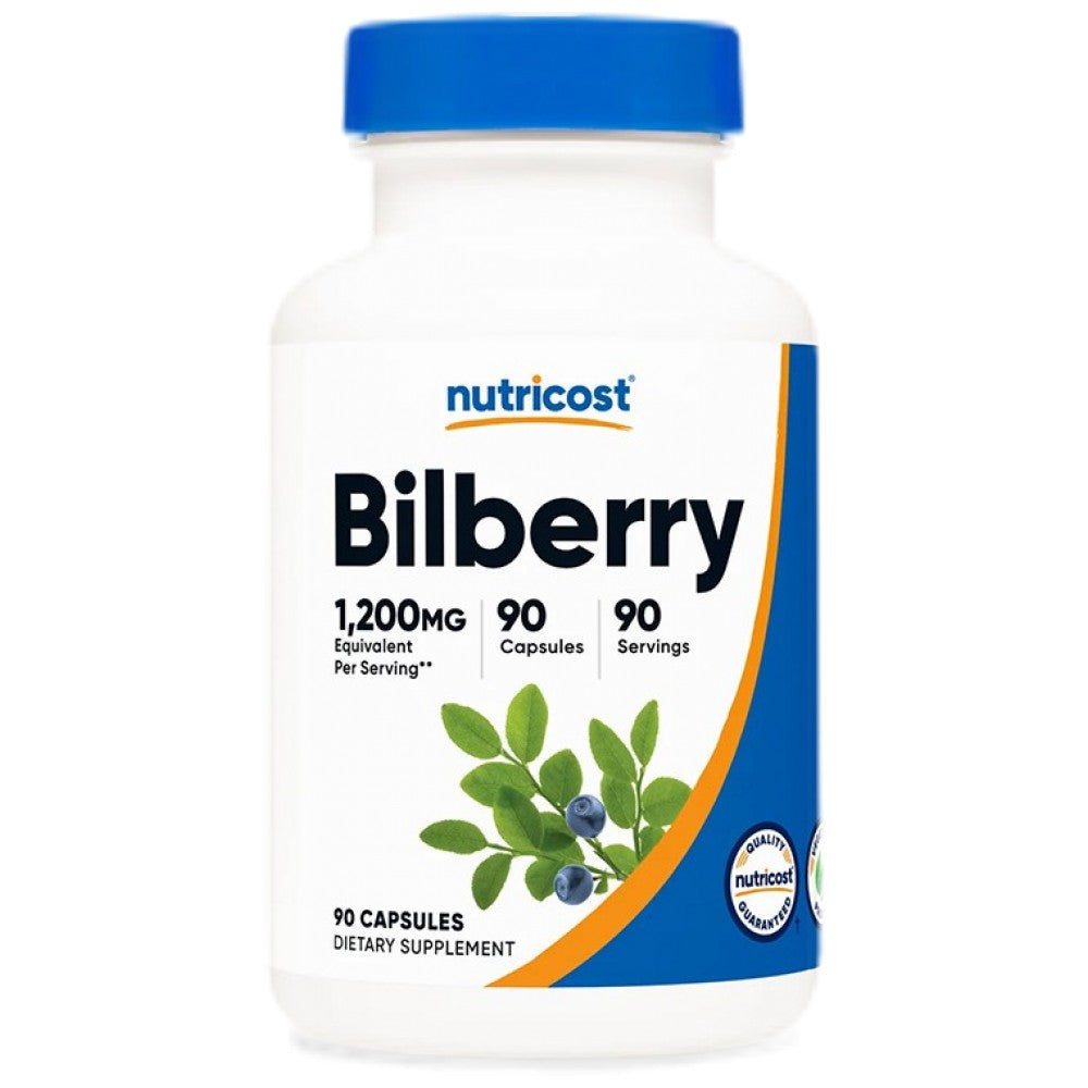 Nutricost Bilberry 300 mg - Черна боровинка 300 mg